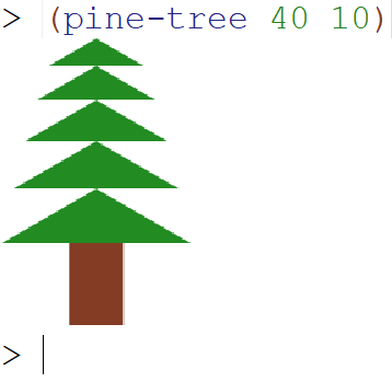 A pine tree