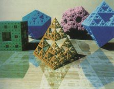 computer fractal solids.